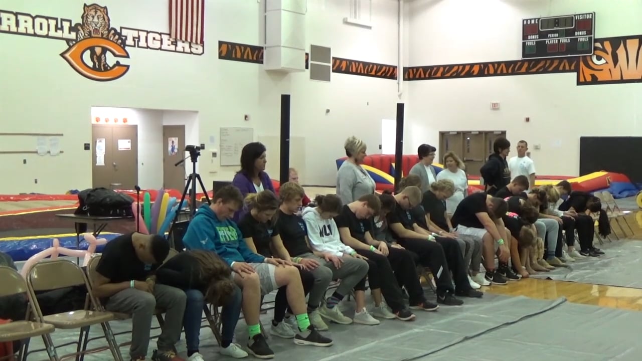 2018 Prom Hypnosis Show — Carroll High School FRONT CAM