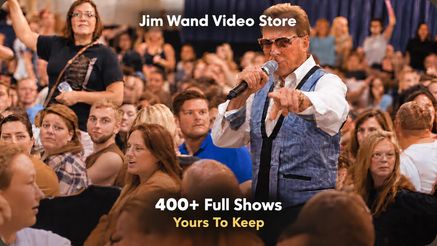 Jim Wand Video Store: 400+ full stage hypnosis shows, yours to keep